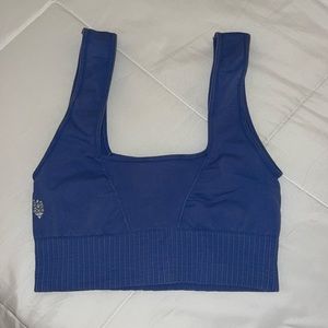 Free People Good Karma Bra in Blue